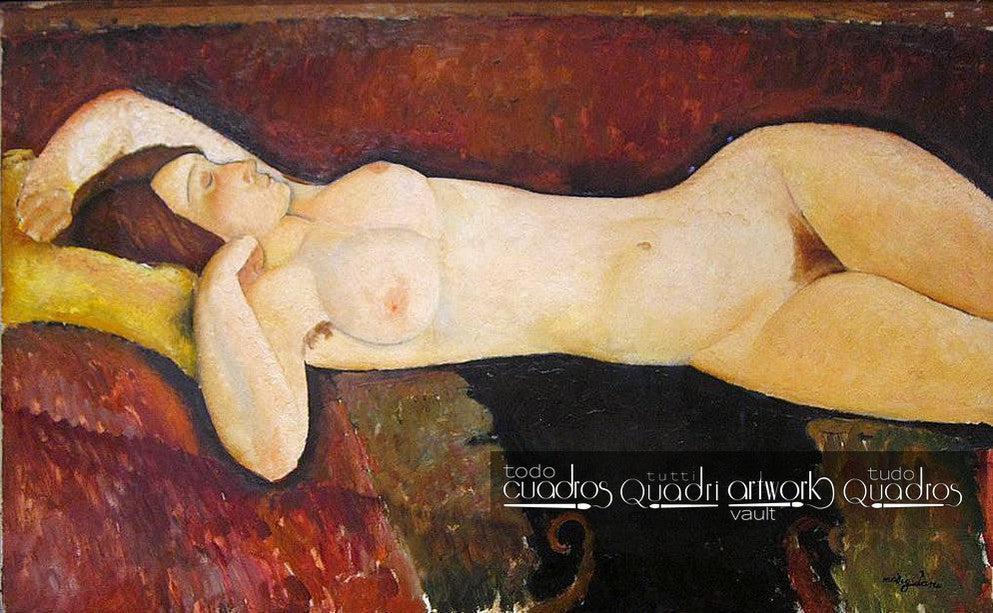 Gran desnudo recostado, Modigliani